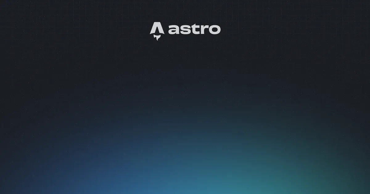 Astro build wallpaper